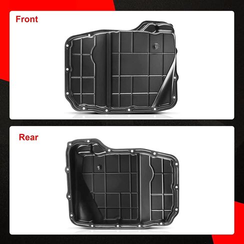 265-817 Transmission Oil Pan with Drain Plug Compatible with Jeep Commander Grand Cherokee Liberty Dodge Ram 1500 2500 3500 Dakota Durango Chrysler Aspen Replace 68065923AA in Saudi Arabia