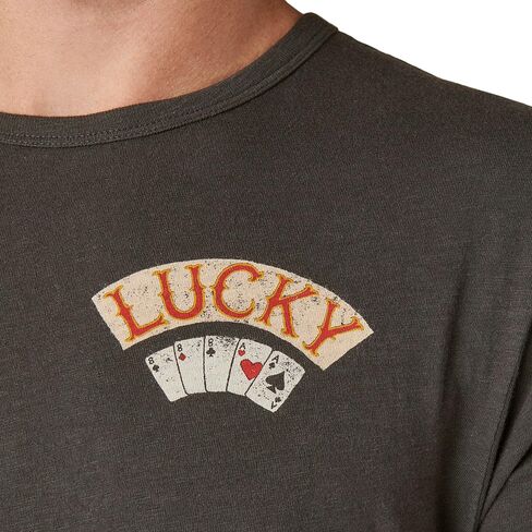 تي شيرت Lucky Brand الرجالي Aces Over Eights in Saudi Arabia
