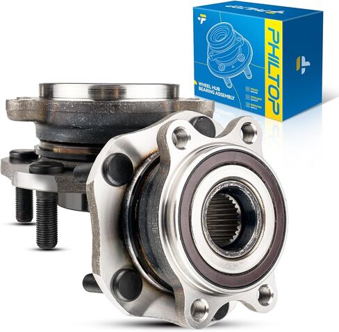 PHILTOP Front 513357 Wheel Hub Bearing for 2014-2023 Nissan Rogue, 2017-2022 Nissan Rogue Sport, for Nissan Rogue Front Wheel Bearing, w/ABS, 5 Bolts 5 Lugs, 2 PCS in Saudi Arabia