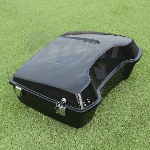 TCMT Chopped Motorcycle Trunk Backrest Pad Luggage Rack 2 Up Mount Rack Fit For Harley Touring 2009-2013 Road King Road Street Electra Glide Pack in Saudi Arabia
