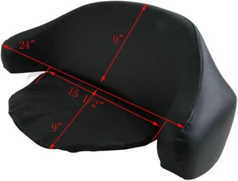 TCMT Chopped Motorcycle Trunk Backrest Pad Luggage Rack 2 Up Mount Rack Fit For Harley Touring 2009-2013 Road King Road Street Electra Glide Pack in Saudi Arabia