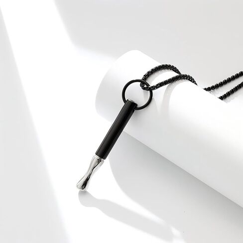 قلادة خالية من التنفس، قلادة التنفس للإقلاع عن التدخين، الفولاذ المقاوم للصدأ، جهاز استنشاق الإقلاع عن التدخين، خراطيش فلتر قابلة للاستبدال، عناصر تخفيف القلق لتخفيف التوتر in Kuwait