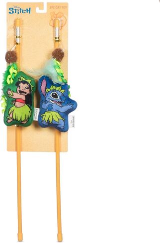 Lilo and Stitch Bow Wow Luau Plush Dog Toy, – Squeaker & Crinkle Sound – Cute Dog Toy for Disney Fans, 9 Inch in Saudi Arabia