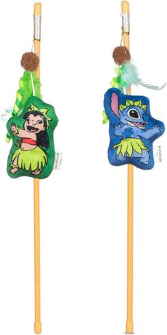 Lilo and Stitch Bow Wow Luau Plush Dog Toy, – Squeaker & Crinkle Sound – Cute Dog Toy for Disney Fans, 9 Inch in Saudi Arabia