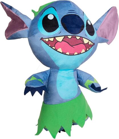 Lilo and Stitch Bow Wow Luau Plush Dog Toy, – Squeaker & Crinkle Sound – Cute Dog Toy for Disney Fans, 9 Inch in Saudi Arabia