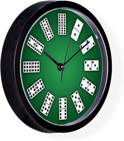 CafePress Kurius Domino 10" Wall Clock for Livingroom, Kitchen, or Office in Saudi Arabia