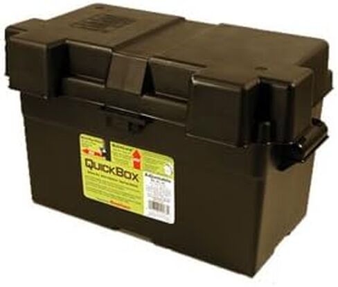 Battery Box,Black,17-3/4" L x10-15/64" W in Saudi Arabia