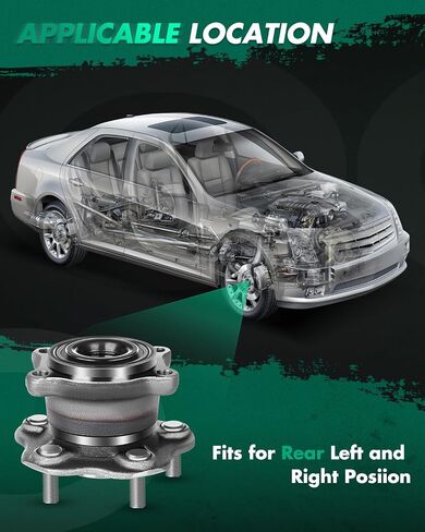 SCITOO 1 * محمل محور العجلة الخلفي الأيسر الأيمن لإنفينيتي 512379 29512379 WA512379 WB512379 in Saudi Arabia