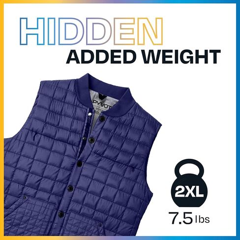 سترة PYVOT الرجالية ذات الوزن الخفيف، ملابس مبطنة ذات وزن حسي in Kuwait