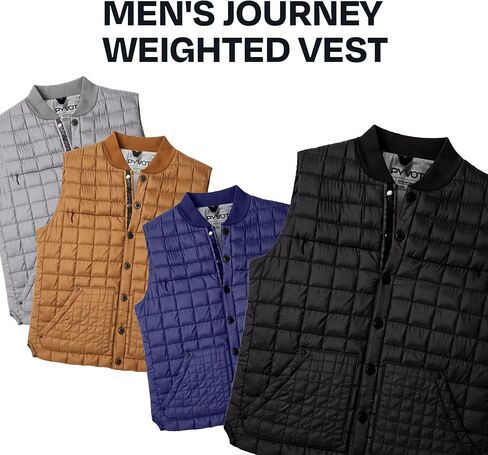 سترة PYVOT الرجالية ذات الوزن الخفيف، ملابس مبطنة ذات وزن حسي in Kuwait