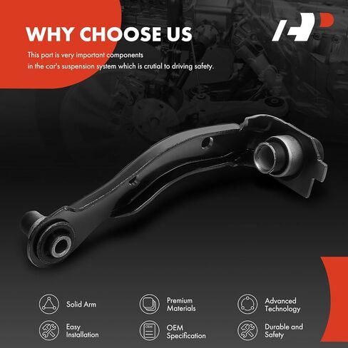 A-Premium Front Right Upper Control Arm, with Bushing, Compatible with Nissan Sentra 2013-2019, Versa 2007-2012, NV200 2013-2020 in Saudi Arabia