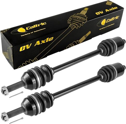 Caltric 2x Front CV Axle Compatible with Polaris Ranger 570 2015 2016 2017/1333238 in Saudi Arabia