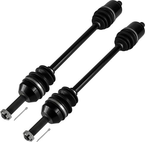 Caltric 2x Front CV Axle Compatible with Polaris Ranger 570 2015 2016 2017/1333238 in Saudi Arabia
