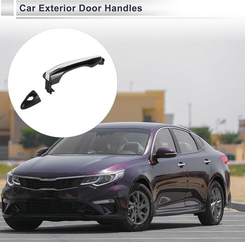 Front Left Car Exterior Door Handles for Kia Optima 2011-2015 Durable Door Handle Replacement No.826512T010 ABS 1 Pcs in Saudi Arabia
