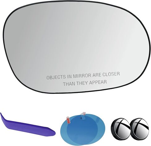 EAP Passenger Side Mirror Glass Compatible with Dodge Challenger 2008-2023, Heated, 68048446AA, 68048442AA, 68064917AA in Saudi Arabia