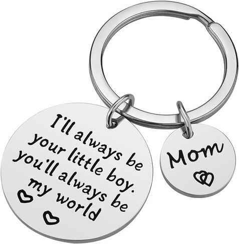 Father's/Mother'Day Birthday Gift from Daughter Son.I'll always be your little boy/girl.you'll always be my hero keychain in Saudi Arabia