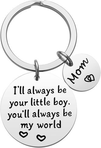 Father's/Mother'Day Birthday Gift from Daughter Son.I'll always be your little boy/girl.you'll always be my hero keychain in Saudi Arabia