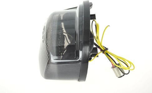 For Suzuki 04-05 Boulevard,Marauder,Intruder VZ1600; 97-04 VZ800 Marauder,99-00 Katana GSX1200/ GSX750; LED Rear Lamp Brake Tail Light Integrated Turn Signal (Smoke, Style 3 Sequential LED Flash) in Saudi Arabia