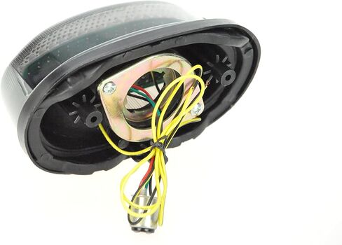 For Suzuki 04-05 Boulevard,Marauder,Intruder VZ1600; 97-04 VZ800 Marauder,99-00 Katana GSX1200/ GSX750; LED Rear Lamp Brake Tail Light Integrated Turn Signal (Smoke, Style 3 Sequential LED Flash) in Saudi Arabia