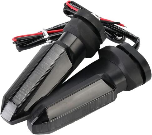 أضواء إشارة الانعطاف للدراجات النارية مع عدسة PC متوافقة مع Honda CBR400R، CB 400F، CB 400X، CBR 500R، CB 500F، CB 500X، CBR 650F، CB 650F، CBR 600RR in Saudi Arabia