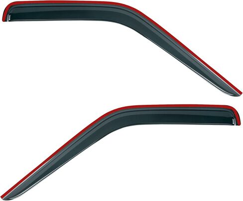 4pc Sun Rain Guards Window Visor Wind Deflector Compatible with Chevy Malibu 2013-2015 Smoke,No Maxx Hatchback Model 94362 in Kuwait