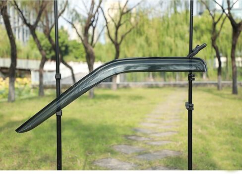 4pc Sun Rain Guards Window Visor Wind Deflector Compatible with Chevy Malibu 2013-2015 Smoke,No Maxx Hatchback Model 94362 in Kuwait