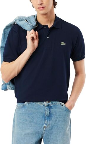 Lacoste Men's Classic Fit L.12.12 البولو الخفيف ، البني ، المتوسط in Saudi Arabia