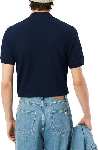 Lacoste Men's Classic Fit L.12.12 البولو الخفيف ، البني ، المتوسط in Saudi Arabia