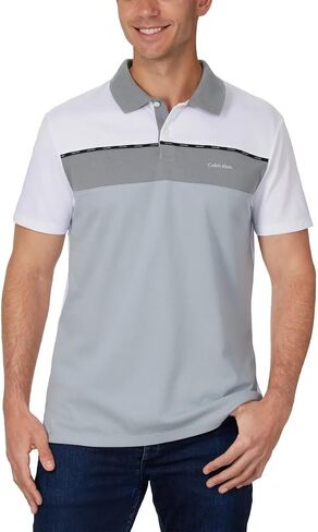 Calvin Klein Men’s Classic Fit Polo 2-Button Placket in Saudi Arabia
