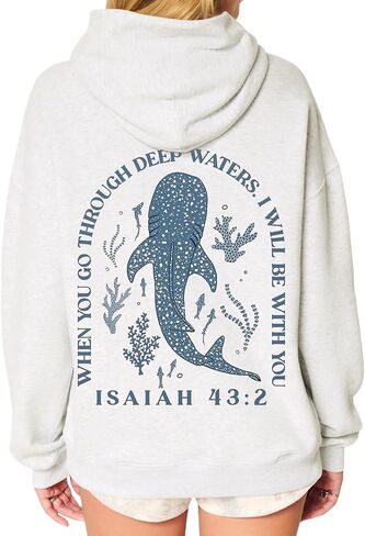 Women Oversized Floral Graphic Hoodie Sweatshirt Hoodies Pullover Cotton Blend Y2k Casual Winter Fall Clothes Pale Yellow in Saudi Arabia