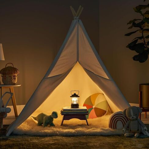 LUXPRO LP1535 265 Lumen Retro LED Lantern - Battery-Powered Emergency Lantern - LED Lamp for Power Outages, Emergency Kit, or Survival Pack - Blue - 2-Pack in Kuwait