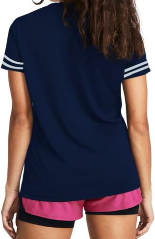Womens New York V-Neck T-Shirts Navy & White for Womens Gift S-3XL in Kuwait
