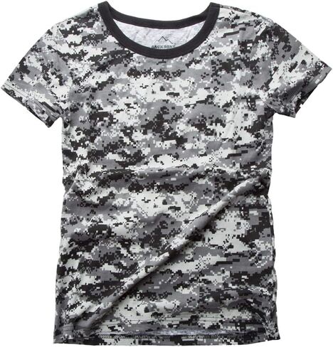 BACKBONE Womens Ladies Army Military Style Gym Training Outdoor Hunt Camp Camouflage Short Sleeve Tee T-Shirt in Saudi Arabia