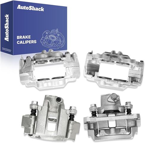 AutoShack Front & Rear Brake Calipers | Replacement for 2003-2009 Toyota 4Runner 2007-2014 Toyota FJ Cruiser | 4-PC in Saudi Arabia