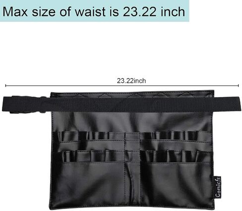 Comicfs Makeup Brush Bag A1 Professional Cosmetic Holder 28 Pockets Organizer Apron with Artist Belt Strap/Belt Light Weight in Kuwait