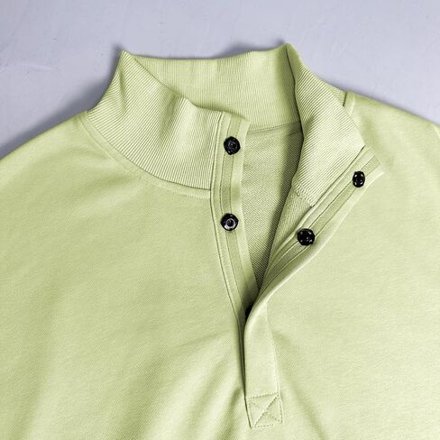 بلوزات كاجوال للنساء، بلوفر عصري بأكمام طويلة وربع أزرار، وقمصان خفيفة الوزن، وملابس خريفية فضفاضة in Kuwait