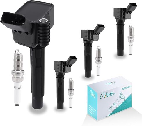 4PCS UF716 Ignition Coil Pack For Audi A3 A4 A5 A6 A8 TT(Quattro) Q3 Q5 Q7 Q8 RS3 RS5 S3 S4 S5 S7 Volkswagen/VW Arteon Atlas Beetle Golf Passat Jetta 1.8L 2.0L L4 UF752 in Kuwait