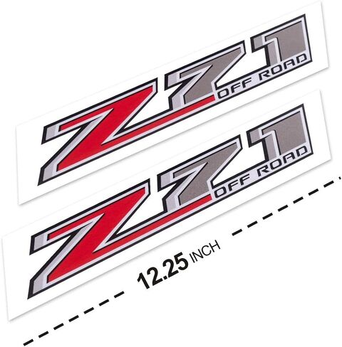2X Z71 Off Road Decals for Chevy Silverado 2014-2018 Z71 New in Saudi Arabia