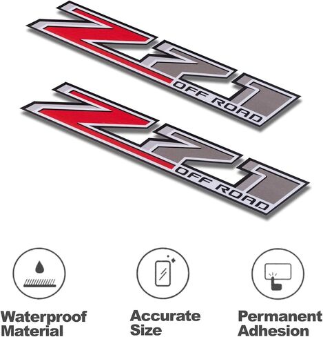 2X Z71 Off Road Decals for Chevy Silverado 2014-2018 Z71 New in Saudi Arabia