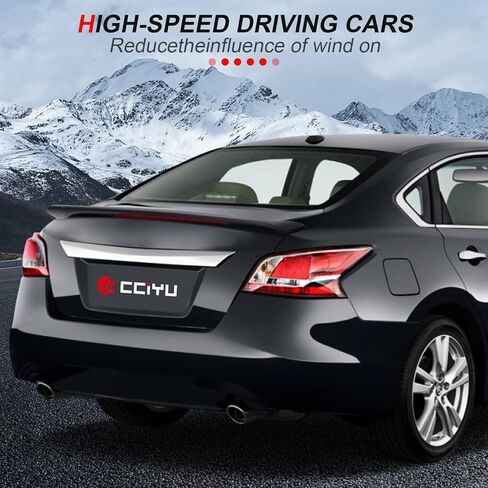 ملحقات جناح سبويلر خلفي أسود ABS من Cciyu لـ 2013 2014 2015 لنيسان ألتيما جناح سبويلر أنيق in Saudi Arabia