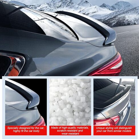 ملحقات جناح سبويلر خلفي أسود ABS من Cciyu لـ 2013 2014 2015 لنيسان ألتيما جناح سبويلر أنيق in Saudi Arabia