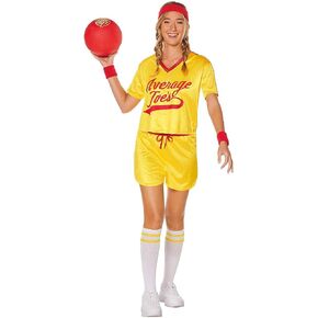 Spirit Halloween Adult Average Joe's Short Cut Costume - Dodgeball, Women in Saudi Arabia