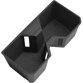 Compatible with 2025 Toyota 4Runner Accessories – Center Console Cup Holder Insert, Black TPE Non-Slip Interior Upgrade in Saudi Arabia
