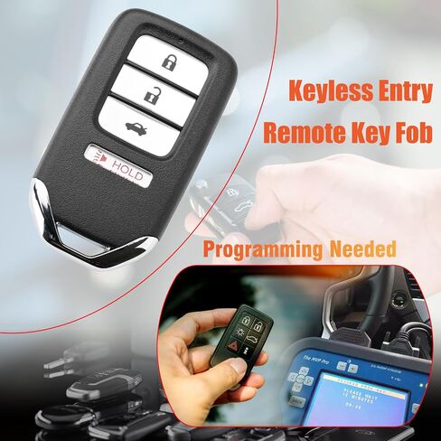 ACJ932HK1210A 313.8Mhz دخول بدون مفتاح عن بعد مفتاح السيارة فوب متوافق مع أكورد 2013 2014 2015 سيفيك 2014 2015 in Saudi Arabia