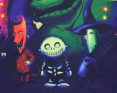 Nightmare Before Christmas Oogie Boogie Wall Tapestry for Bedroom Wall Hanging for Living Room Dorm Home Decor 34"x39" in Saudi Arabia