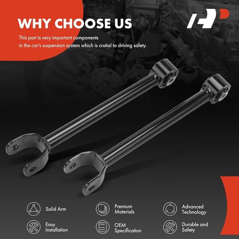 A-Premium 2 x Rear Upper Control Arm, with Bushing, Compatible with Dodge Journey 2009-2010, Avenger 2008-2010, Chrysler Sebring 2007-2010 in Saudi Arabia