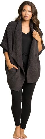 Barefoot Dreams CozyChic Chevron Ribbed Cardi, Long Fine Knit Cardigans in Saudi Arabia