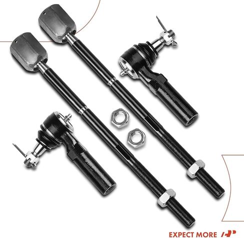 A-Premium Set of 4, Front Inner & Outer Tie Rod End Kit, Compatible with Ford Taurus 1986-1995, Mercury Sable 1986-1995 in Saudi Arabia