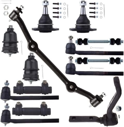 SCITOO 14-PC SET Suspension Kit For Chevrolet S10 For GMC Jimmy Sonoma Ball Joint,Center Link,Idler Arm,Sway Bar Link,Tie Rod End in Saudi Arabia