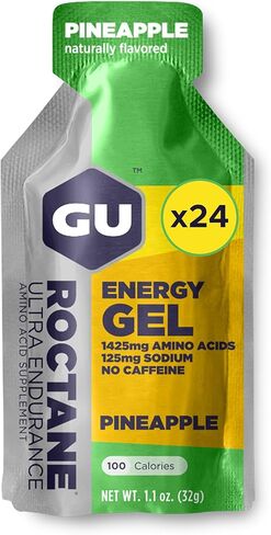 Gu Energy Roctane Ultra Endurance Energy Gel ، Vegan ، خالية من الغلوتين ، Kosher ، وتغذية رياضية خالية من الألبان في الجري أو ركوب الدراجات أو المشي لمسافات طويلة أو التزلج ، والنكهات المتنوعة ، والعنوان 24 in Kuwait